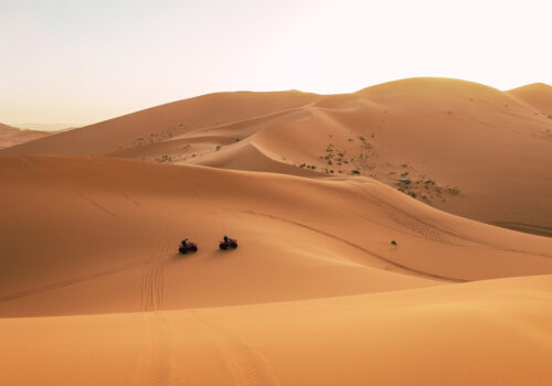 Rumbo al Sáhara en Moto