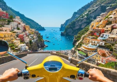 Costa Amalfitana en Moto