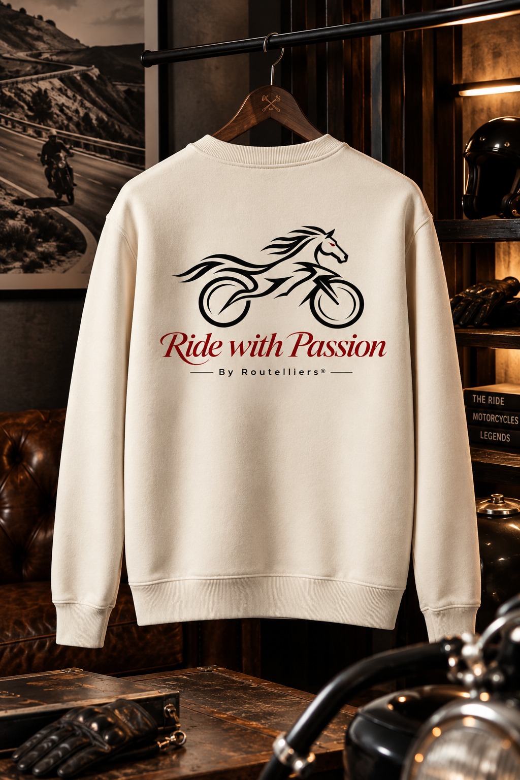 Sudadera Ride with Passion